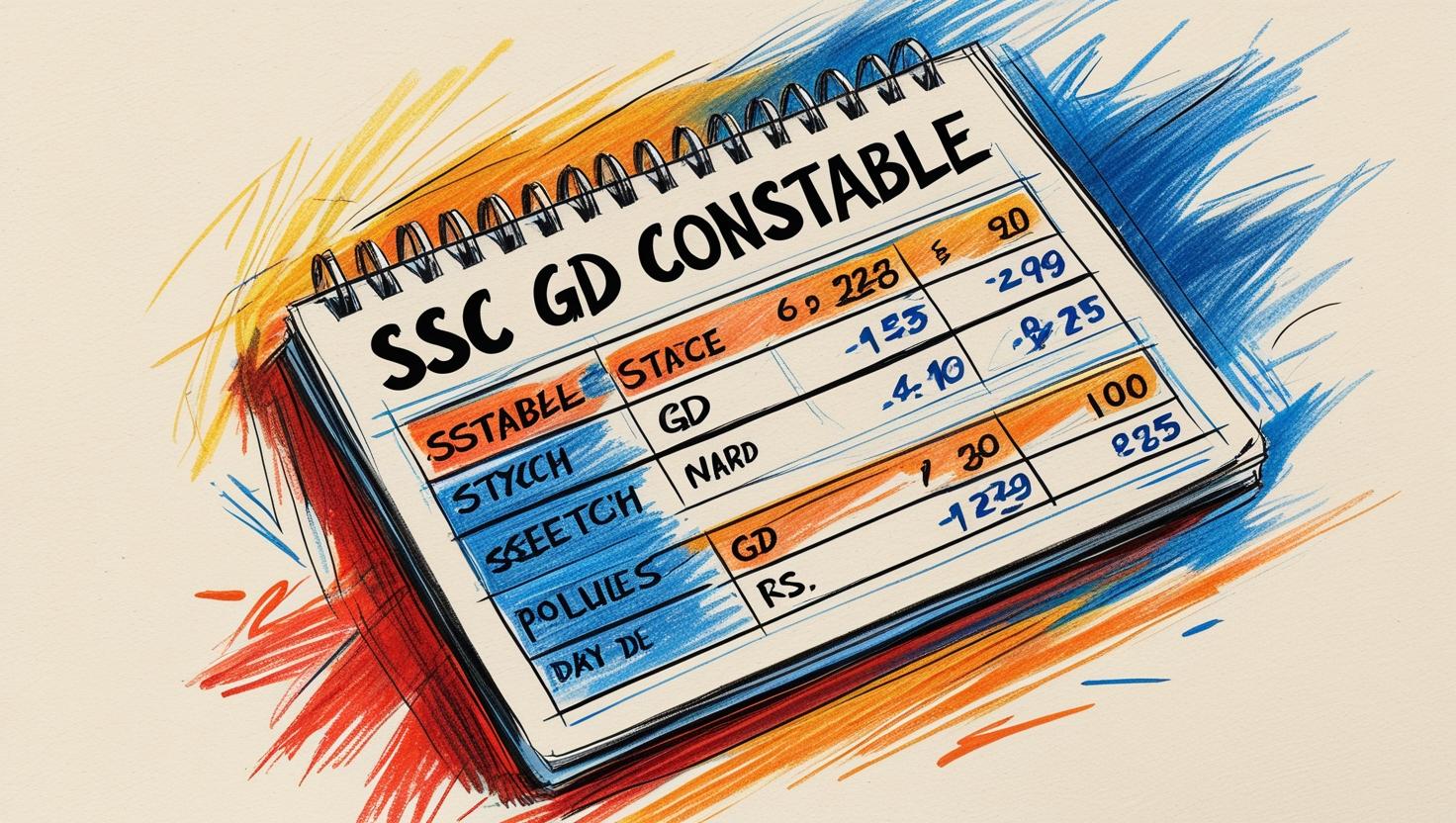 SSC GD Constable Scorecard 2025
