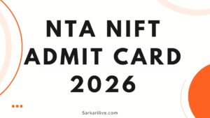 NTA NIFT Admit Card 2026