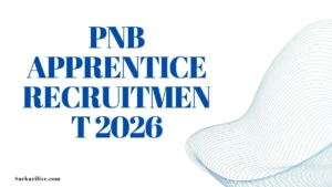 PNB Apprentice Recruitment 2026