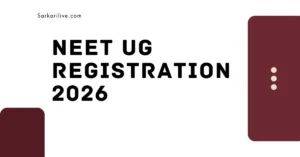 NEET UG Registration 2026