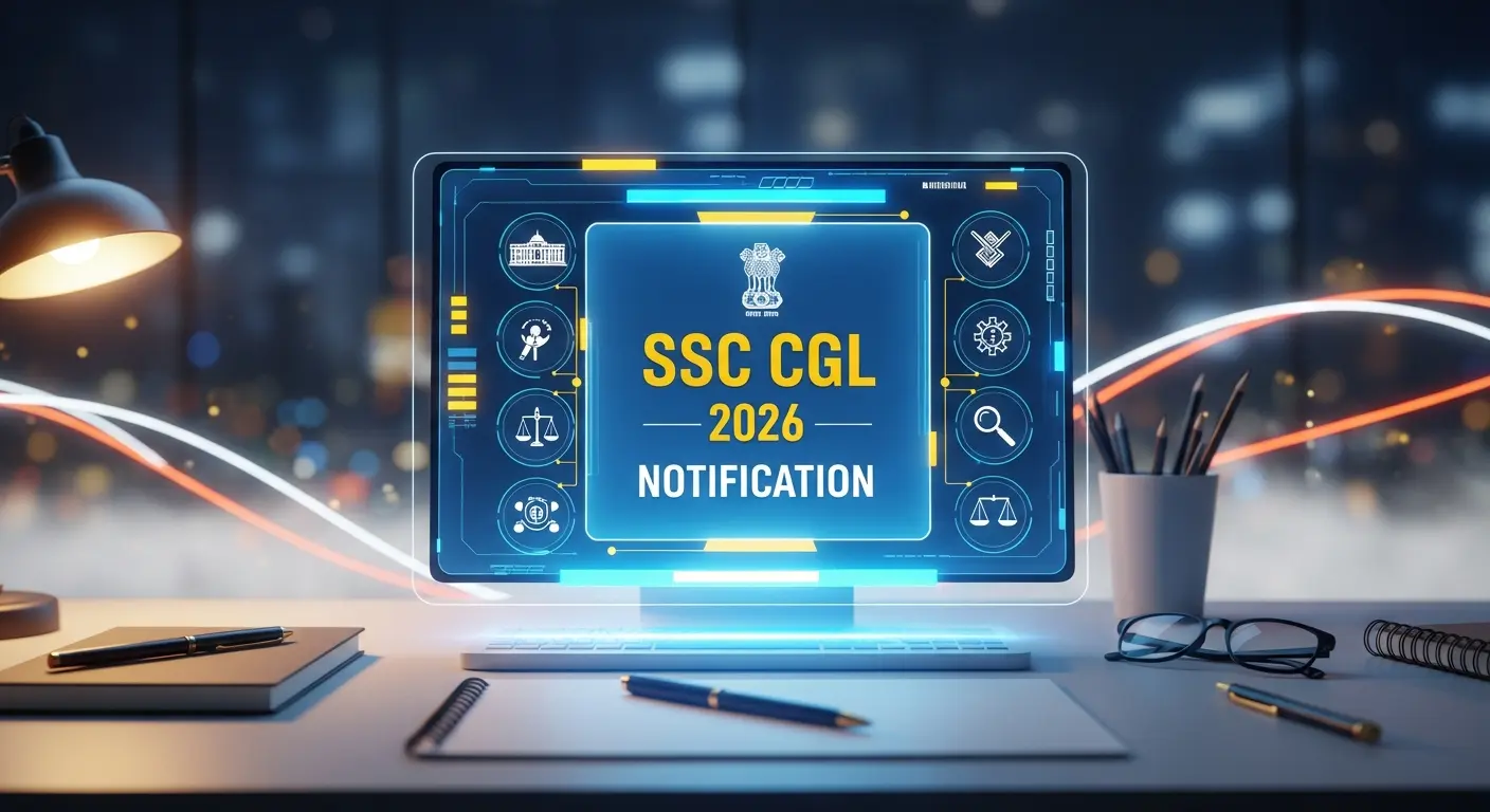SSC CGL Notification 2026: Check Exam Dates, Vacancies, and Eligibility Criteria, Check Now 1 SSC CGL Notification 2026